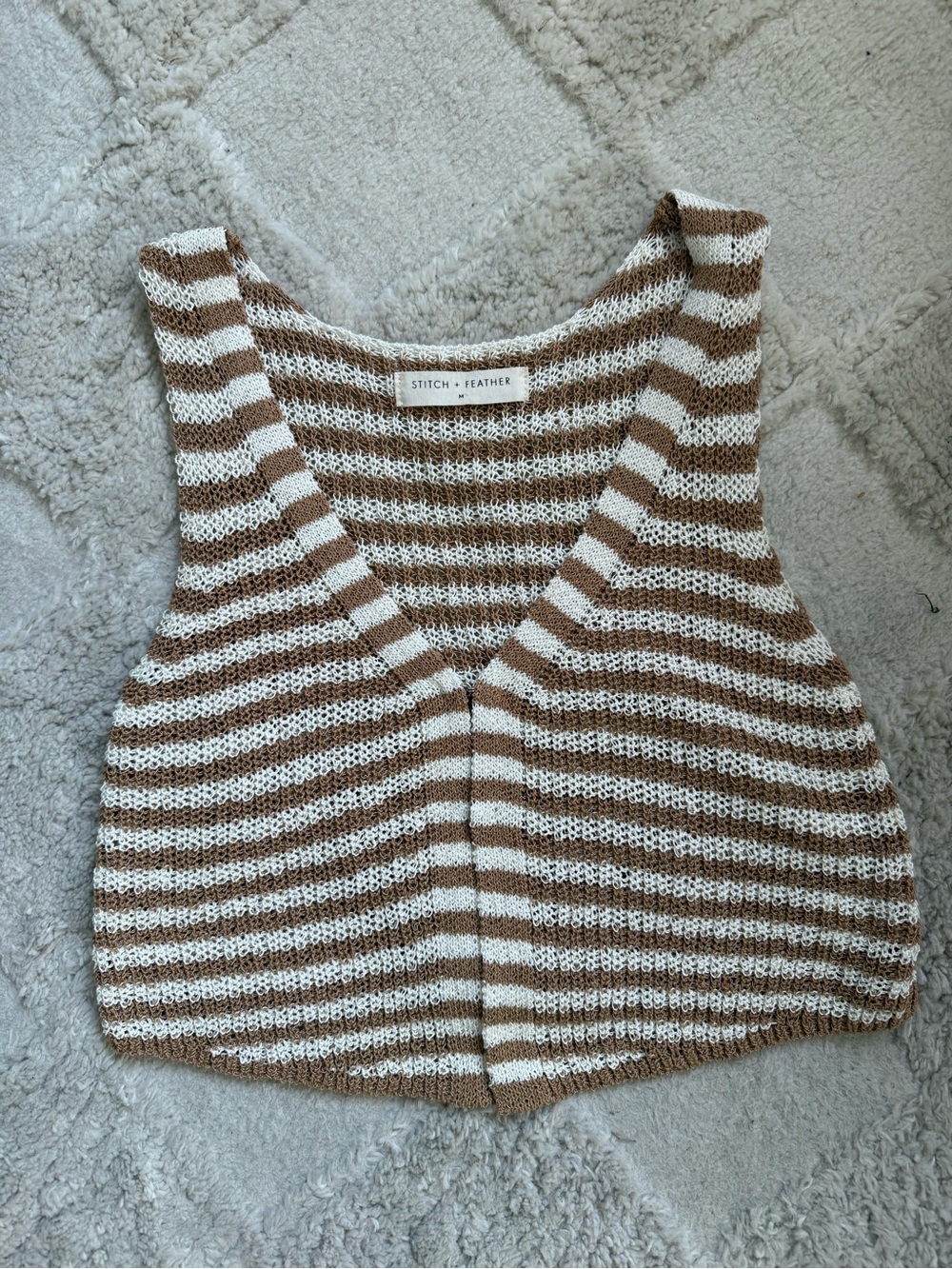 Striped Knit Top